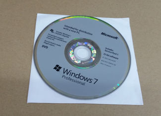 Professional Windows 7 Pro OEM Giấy phép khóa 100% Chính hãng kích hoạt Pro 32 / 64bit
