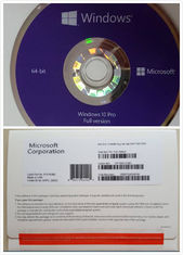 32bit 64bit Dvd Microsoft Windows 10 Pro Phần mềm OEM Gói Coa Systerm