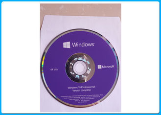 CHÍNH SÁCH 64 bit Microsoft Windows 10 Gói Pro Gói Bản gốc Bản quyền OEM Phiên bản tiếng Pháp