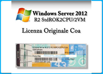 Microsoft Windows Server Standard 2012 R2 x 64-bit OEM 2 CPU 2 VM / 5 CALS sever2012 trung tâm dữ liệu