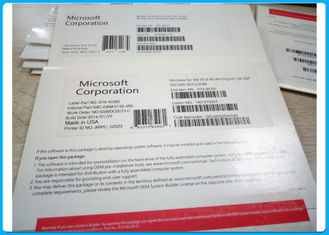 64 bit Windows 2012 R2 Trung tâm dữ liệu DVD Gói OEM với phiên bản tiếng Anh / Đức