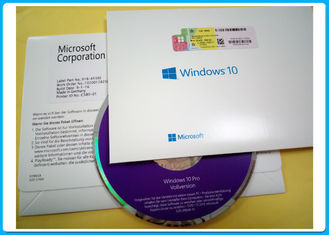Windows 10 Phiên bản bán lẻ chuyên nghiệp DVD / USB Flash + Giấy phép COA Sticker bảo hành trọn đời