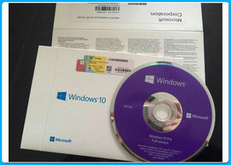 Windows 10 pro 32 Bit / 64 Bit Mã khóa sản phẩm Phần mềm Microsoft Windows 10 Pro có đầu cắt bạc