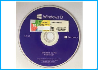 Hộp OEM phần mềm Microsoft Windows 10 Pro chính hãng 64 bit Khóa cấp phép DVD / COA
