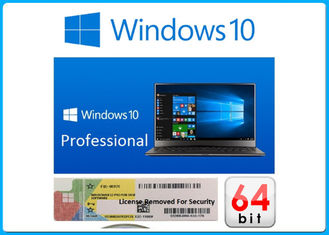 Đa ngôn ngữ Win 10 Pro Microsoft Coa Sticker 32bit 64bit Oem chính cho máy tính