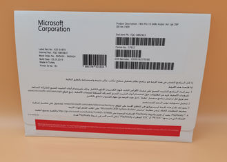 Windows 10 Professional 64 bit DVD OEM Coa Key Giấy phép gốc 100% ngôn ngữ Ả Rập FQC -08983