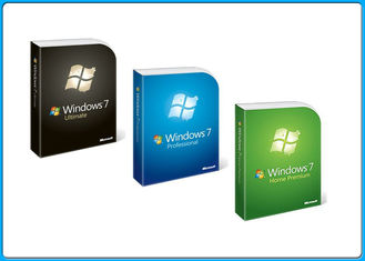 Microsoft Windows 7 Pro Bán lẻ hộp Windows 7 Ultimate Full 32 Bit 64 Bit DVDs suốt đời bảo hành