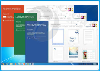 Bán lẻ phiên bản đầy đủ Chính hãng Microsoft Office 2013 Phần mềm với sự đảm bảo Kích hoạt