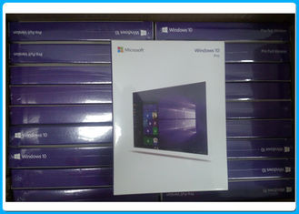 32 bit / 64 bit Microsoft Windows 10 Pro Phần mềm bán lẻ Hộp Windows 10 chuyên nghiệp