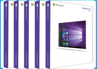 Tiếng Anh / Pháp / Hàn Quốc 32 / 64bit Microsoft Windows 10 Pro Phần mềm với USB Oem chính bảo hành suốt đời