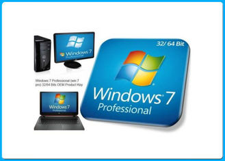 Microsoft Windows 7 Pro Retail Hộp 32bit / 64bit Hệ thống Builder DVD 1 Pack - OEM key