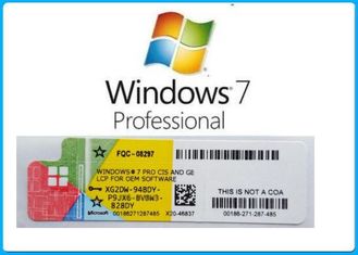 Mã khóa sản phẩm Windows 7 của Microsoft Genuine OEM License Activation Online