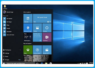 Kích hoạt trực tuyến Microsoft windows 10 Pro phần mềm Tiếng Anh / Pháp / Nga / Tây Ban Nha / Đức