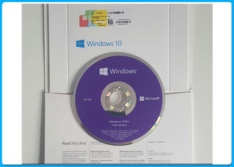 Kích hoạt trực tuyến Phần mềm Microsoft Windows 10 Professional 32bit 64bit COA Giấy phép Sticke