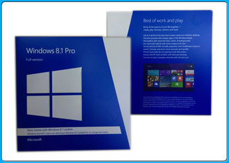 Bản gốc 32bit x 64bit Microsoft Windows 8,1 Pro Pack Hộp bán lẻ dành cho Máy tính