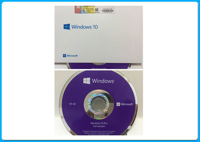 Professional Microsoft Windows 10 Pro Phần mềm OEM Coa Sticker Kích hoạt trực tuyến 32bit 64bit