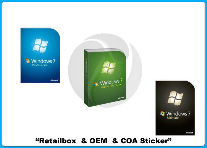 Windows 7 Pro Retail Box 7 cửa sổ chuyên nghiệp SP1 64 bit COA DELL OEM Product Key
