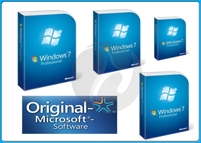 Cửa sổ chính hãng 7 phiên bản bán lẻ chuyên nghiệp đầy đủ 32 &amp;amp; 64 bit Phần mềm bán lẻ hộp